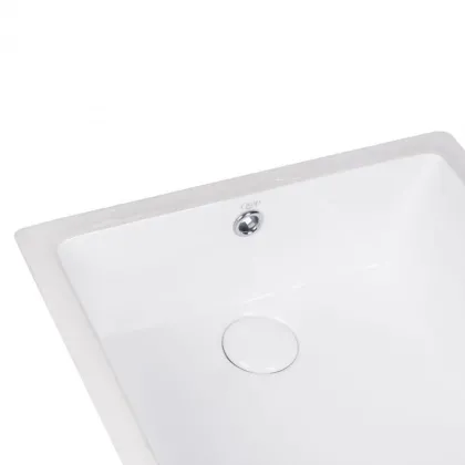 Раковина Qtap Stork 440x340x190 White з донним клапаном QT15116086W — Photo 4