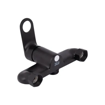 Душова система для душу Qtap Jay на два споживача QTJAY110BLM45550 Black Matt — Photo 4