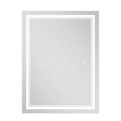 Дзеркало Mixxus Premium QUADRO MR20-80x60-Reverse з Led Touch, Anti-fog, димером, регулятором яскравості (MP6619) — Photo 7