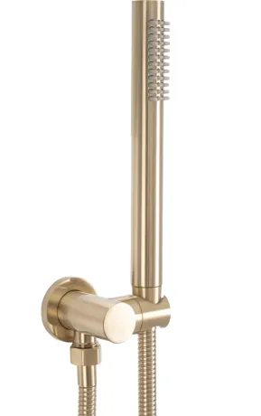 Душова система REA LUNGO BRUSHED GOLD + BOX прихованого монтажу — Photo 2