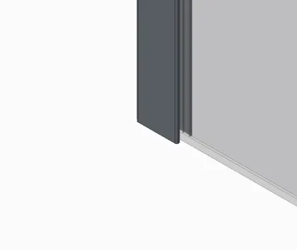 Душова перегородка Koer SR SP02-100x200-TR-01 Walk-In прозоре скло Easy Clean 8мм, хром (KR5395) — Photo 30