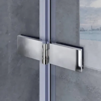 Шторки скляні на ванну Koer SR BS05-90x140-TR-01 прозоре скло Easy Clean 6мм, хром (KR5372) — Photo 3
