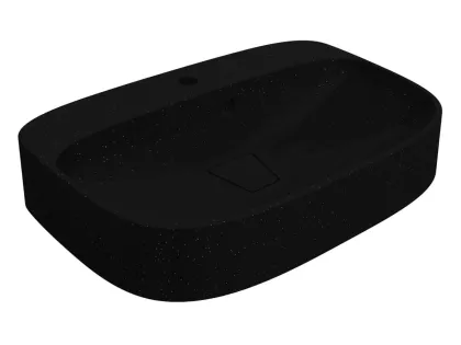 Умивальник LIFOU MIRASTONE BLACK Miraggio