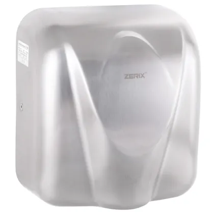 Сушарка для рук автоматична Zerix HD-120-SUS Satin (1650Вт) (ZX3253) — Photo 1