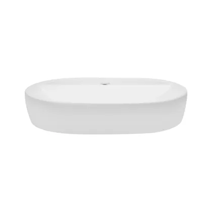 Раковина накладна Mixxus Premium ELLIPSE-0204 600х380х115mm з отвором під змішувач (MP6679) — Photo 4