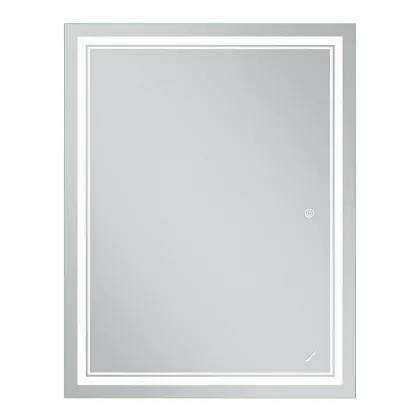 Дзеркало Mixxus Premium QUADRO MR20-90x70-Reverse з Led Touch, Anti-fog, димером, регулятором яскравості (MP6621) — Photo 7