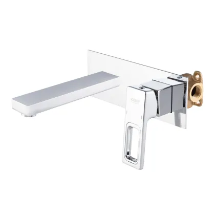 Змішувач для умивальника вбудований KOER KB-16009-01 (Колір хром) (KR5979) — Photo 2