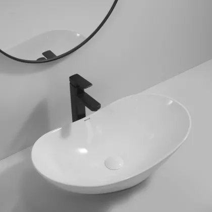 Раковина накладна Mixxus Premium WAVE-0105 620х360х160mm (MP6555) — Photo 2