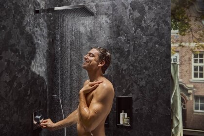 SHOWERSELECT COMFORT E термостат для 2 споживачів, прихований монтаж, колір хром — Photo 2