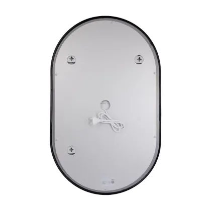 Дзеркало Qtap Scorpio (SC1) з LED-підсвічуванням Touch, з антизапотіванням, з димером, рег. темп. кольору (3000-6500K) Black QTSC500800 — Photo 6