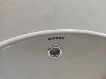 Раковина накладна Mixxus Premium ELLIPSE-0205 430х430х175mm з переливом (MP6530) — Photo 1