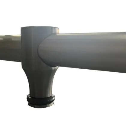 Двері в нішу Koer SR SD06-140x220-TR-07 прозоре скло Easy Clean 8мм, графіт (KR5369) — Photo 17
