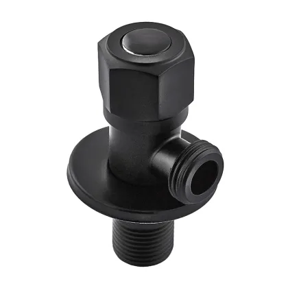 Кран для підключення сантехприладів Mixxus VAL-06-1/2x1/2 Black з нерж.ст.SUS304(чорн.) (MI6058) — Photo 2