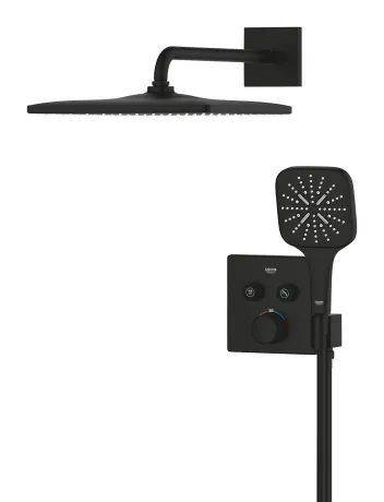 Душовий комплект Grohe Grohtherm SmartControl із Rainshower 310 Mono Cube (34865KF0) — Photo 1