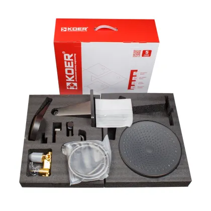 Душова система вбудована KOER KB-66029-07, 3 функції (Колір графіт) (KR5954) — Photo 7