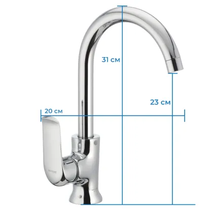 Кухонний змішувач Mixxus Premium Medea 014 (MI0579) — Photo 1