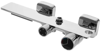 Душовий гарнітур REA HELIX CHROME хром з виливом — Photo 1