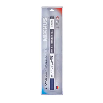 Душовий трап з нерж. сталі SUS304 Mixxus Drain-05-50-Slim Black (30x500мм) (Чорний) (MI6168) — Photo 2