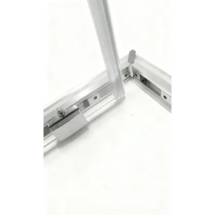 Душова кабіна без піддону Koer SR SC10-90x90x195-TR-01 прозоре скло Easy Clean 6мм, хром (KR5942) — Photo 16
