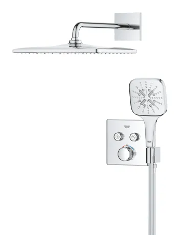 Душова система прихованого монтажу з термостатом Grohe Grohtherm SmartControl (34865000) — Photo 1