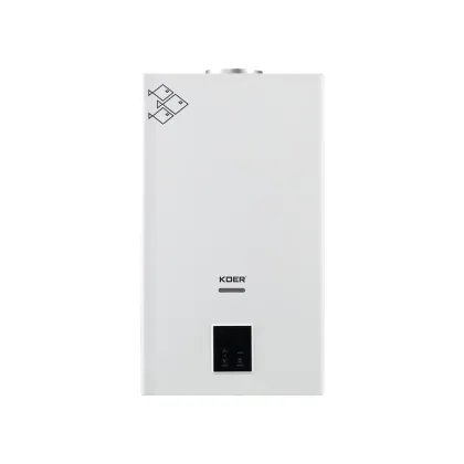 Газова колонка KOER KWH.G0210 WHITE димохідна з модуляцієй 10 л/хв, колір білий (KR5556) — Photo 1
