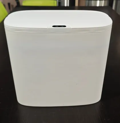 Відро для сміття сенсорне прямокутне Mixxus Wave-TC0414 White 14 л (колір білий) (MI8405) — Photo 11
