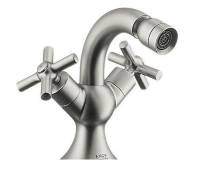 Axor Terrano - змішувач на біде (хрестики) сатинокс HANSGROHE 37230810