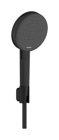 RAINDANCE ALIVE SELECT S душовий набір EcoSmart (ручний душ 3режими, шланг, тримач), чорний матовий