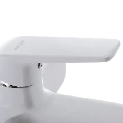 Змішувач для ванни з коротким виливом Mixxus Oregon 009 Euro Білий (MI5794) — Photo 1