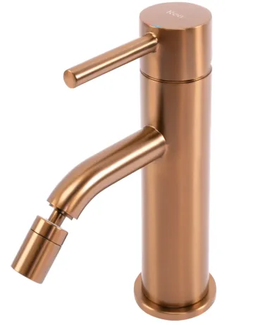 Змішувач для біде REA LUNGO BRUSHED COPPER — Photo 1