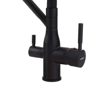 Змішувач для кухні MixxusPremium Gravity 021 BLACK REFL.BLACK (MI6978) — Photo 5