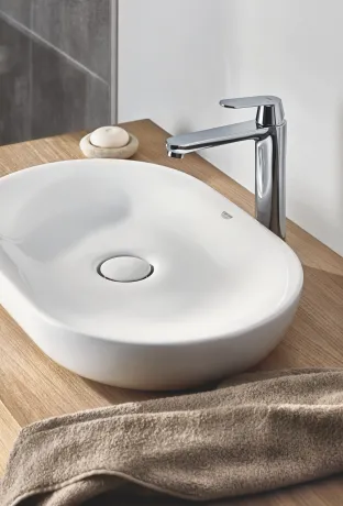 Змішувач на стільницю для раковини XL-розміру Grohe Eurosmart Cosmopolitan (23921000) — Photo 4