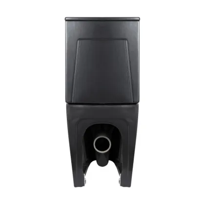 Унітаз підлоговий Qtap Scorpio Ultra Quiet безобідковий з сидінням Soft-close MATT BLACK QT14226088AMB — Photo 4