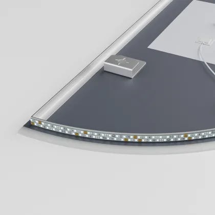 Дзеркало Mixxus Premium TOPPER MS03-60x120 з Led Touch, Anti-fog, димером (3-6,5kK) (MP6635) — Photo 8