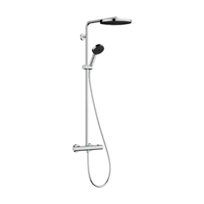 PULSIFY S PURO Showerpipe душова система 260 з термостатом, колір хром