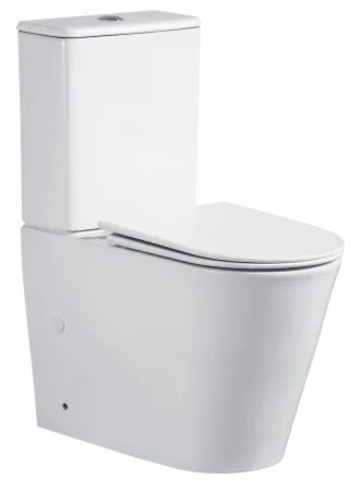Унітаз-компакт Mixxus BEVEL-0407-T1 630х350х795mm, система змиву TORNADO 1.0 (MI6690) — Photo 1