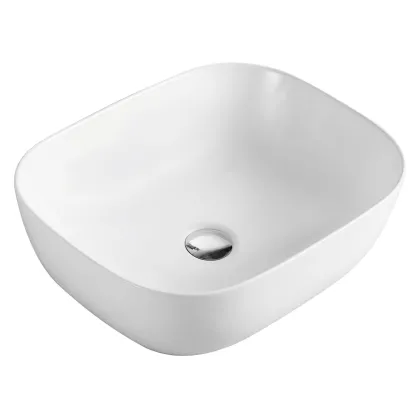 IMPRESE умивальник накладний без отвору під змішувач 49×39,5×15 см