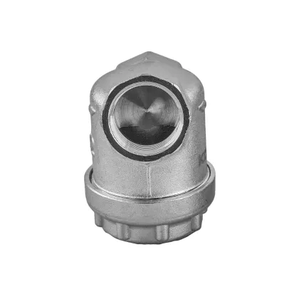 Фільтр грубої очистки Koer KR.F03-3/4.N - 3/4" універсальний нікельований (KR5472) — Photo 2