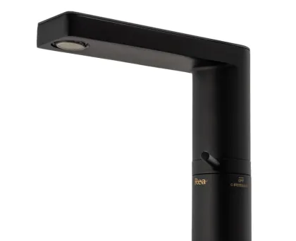 Змішувач для раковини (умивальника) REA AMAR LCD BLACK чорний * — Photo 3