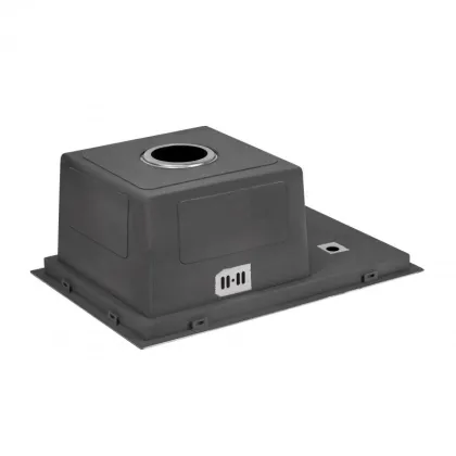 Кухонная мийка з крішкою та омивачем Qtap DC5638 3.0/1.2 мм Satin (QTDC56383012) — Photo 5