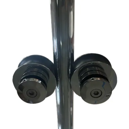 Двері в нішу Koer SR SD06-120x220-TR-01 прозоре скло Easy Clean 8мм, хром (KR5367) — Photo 10