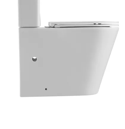 Чаша унітазу-компакту Mixxus Premium Bevel-0401-T1 Bowl 625х390х845 Tornado 1.0 без сидіння (MI8348) — Photo 6