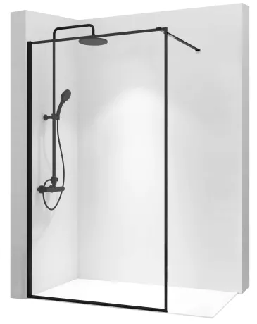 Душова стінка REA BLER 70 BLACK