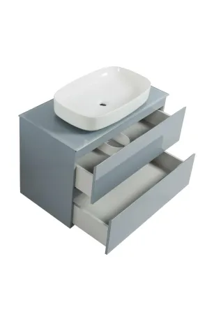 Тумба SANWEST GROUP VELMA 70 сіра +стільниця сіра+чаша Макс — Photo 1