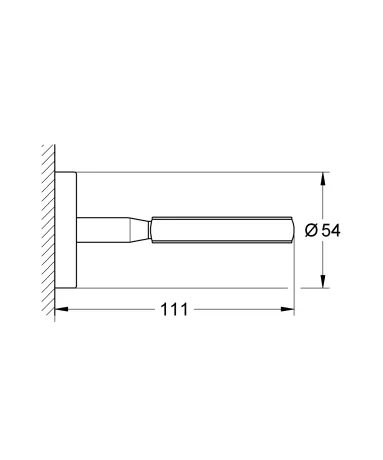 Тримач для аксесуарів Grohe Bau Cosmopolitan Neutral — Photo 5