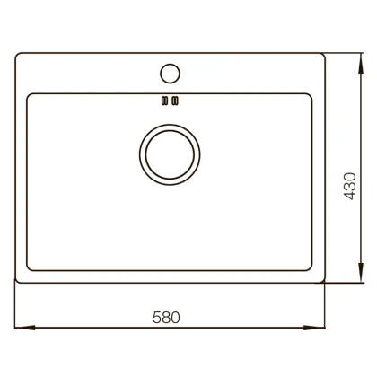 Мийка Mixxus MX5843-200x1.0-Handmade (MX0566) — Photo 1