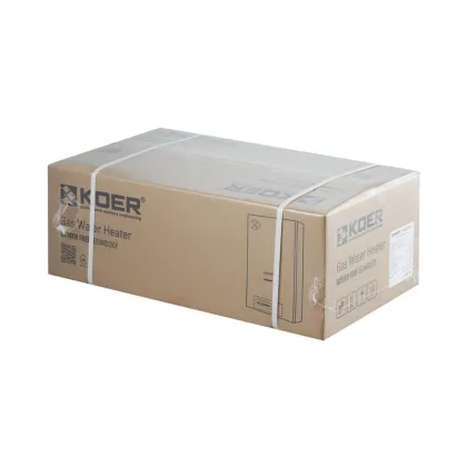 Газова колонка KOER KWH.G0410 WHITE димохідна з п'єзорозпалом 10 л/хв (колір білий) (KR5663) — Photo 1