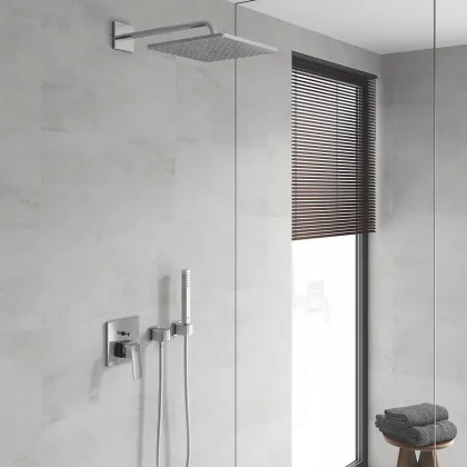 Душова система прихованого монтажу зі змішувачем Grohe Eurocube (25238000) — Photo 2