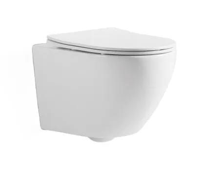 Унітаз підвісний Mixxus ELLIPSE-0306-R 520x360x365mm, система змиву RIMLESS (MI6708) — Photo 1