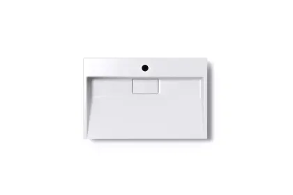 Умивальник (раковина) VBI ESTE 70 WHITE 1/O накладний — Photo 2